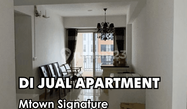Dijual !!! Apartemen Mtown Signature Tower Herald Type 3 Bedroom Furnish