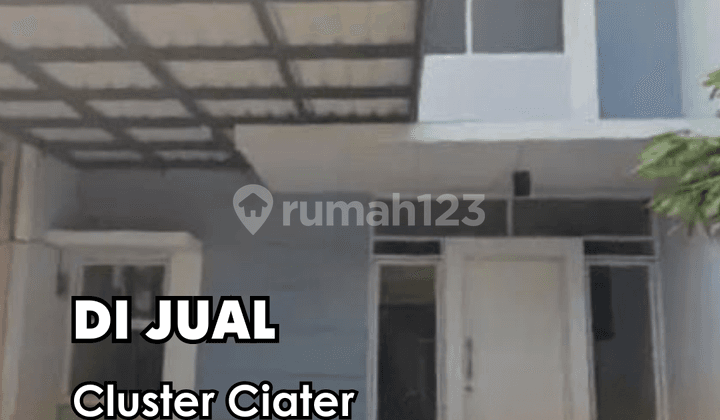 Dijual Rumah Cluster Ciater - Bsd 2+1 Kt + 2 Km 2 Lantai
