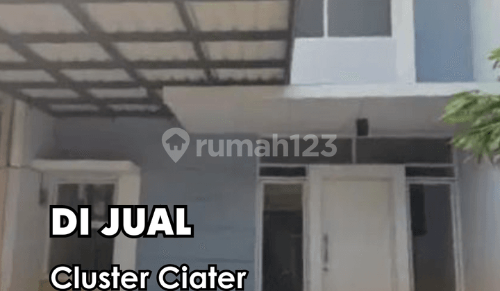 Dijual Rumah Cluster Ciater - Bsd 2+1 Kt + 2 Km 2 Lantai