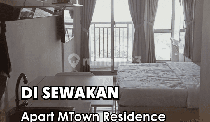 For Rent !!! Mtown Residence Tower Ellis 27th Floor Studio Type Apartment
