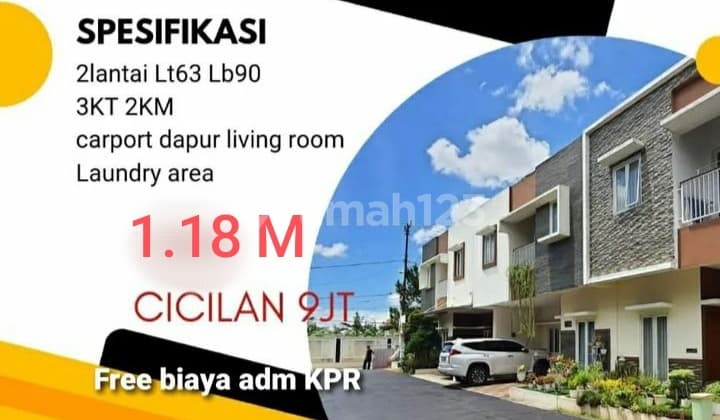 Rumah Baru Bsd Harga 1.18 M Lokasi Tepat Di Bsd