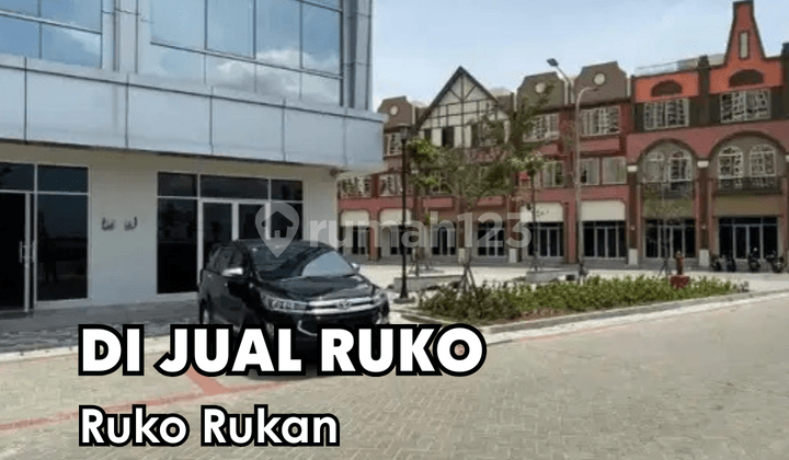 Dijual Ruko Rukan Komersil 3 Lantai La RIviera PIK2 Nego !!!