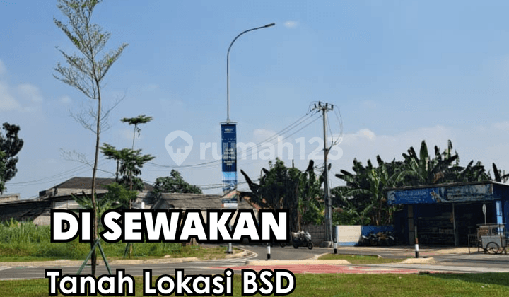 Di Sewakan !!! Tanah Lokasi Bsd Pagedangan Ds.cicalengka Luas Tanah 1000M²