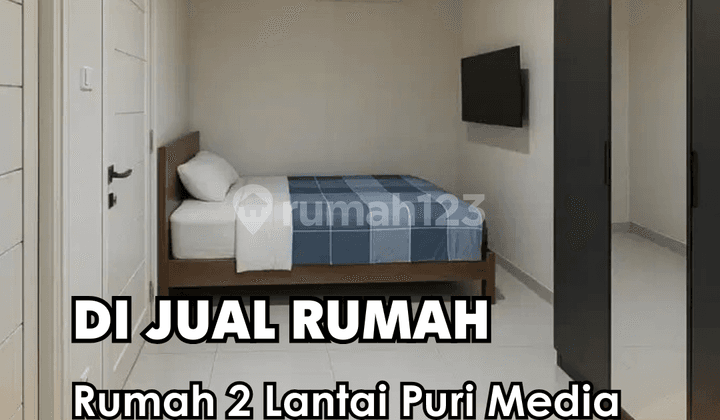 For Sale !!! 2-Story House in Puri Media, Kembangan, West Jakarta, Ready to Negotiate