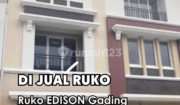 Dijual !!! 1 Unit Ruko Ruko Edison Gading Serpong Tangerang Dijual !!! 1 Unit Ruko Ruko Edison Gading Serpong Tangerang