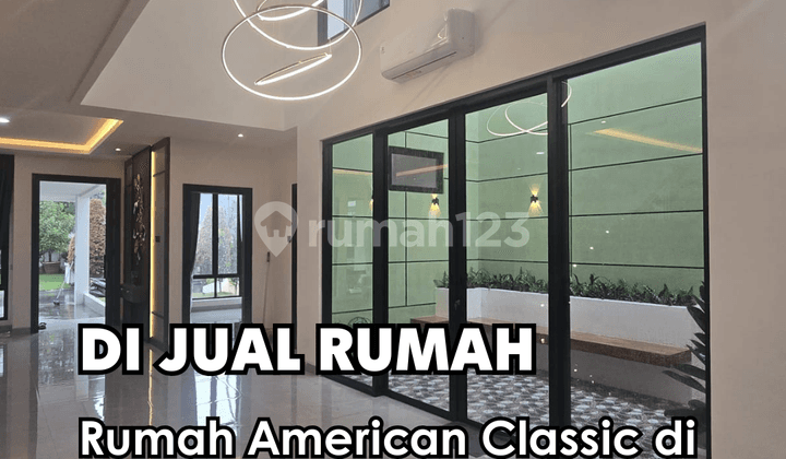 Dijual Rumah Baru American Classic di Cluster Harmoni Alam Sutra Fully Furnish
