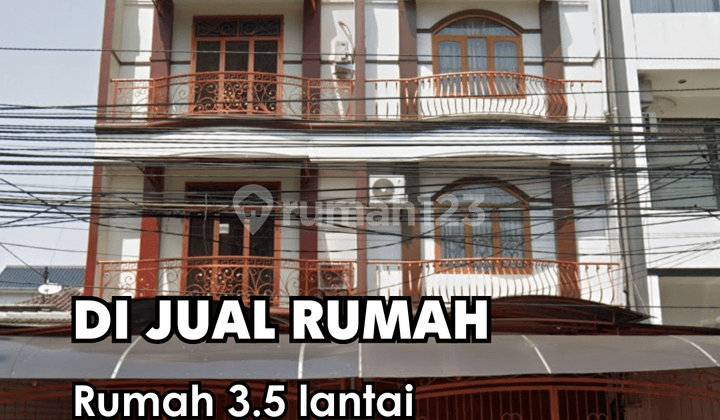 Dijual !!! Rumah 3.5 Lantai Pluit Muara Karang Pinggir Jalan Utama