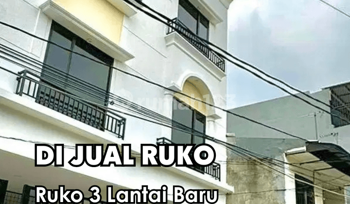 Dijual !!! Ruko 3 Lantai Baru Jelambar Jakarta Barat SHM (Lebar 4 X 16)