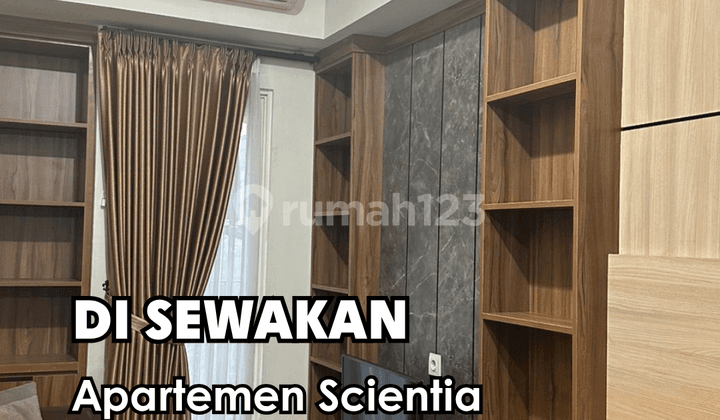 Disewakan Apartemen Scientia residence 1BR full furnish