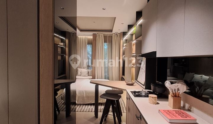Semi Furnished Studio 1 bedroom antasari apartment for rent