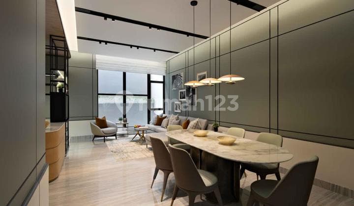 Furnished 3 bedrooms townhouse pondok indah for sale