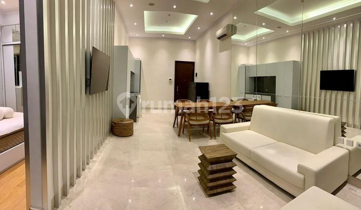 Furnished 2 Bedrooms Residence Eight Senopati Apartment For Rent