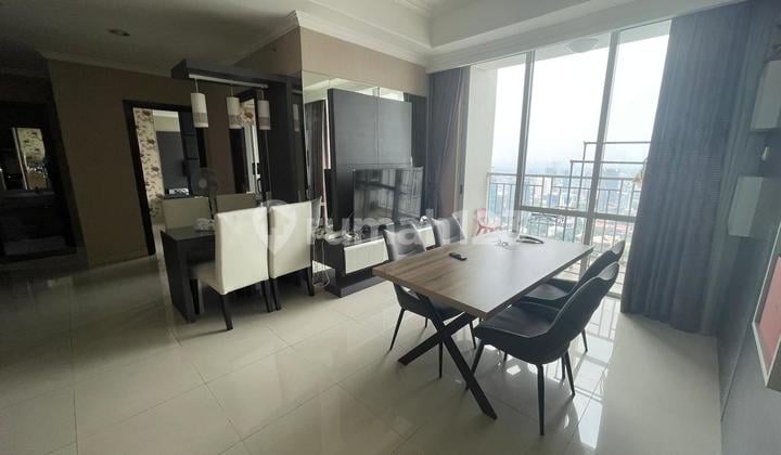 Furnished 2 bedrooms denpasar residence apartment for rent