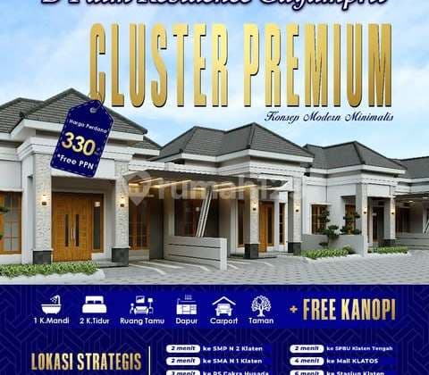D'PALM RESIDENCE GAYAMPRIT CLUSTER PREMIUM DEKAT RS CAKRA HUSADA KLATEN