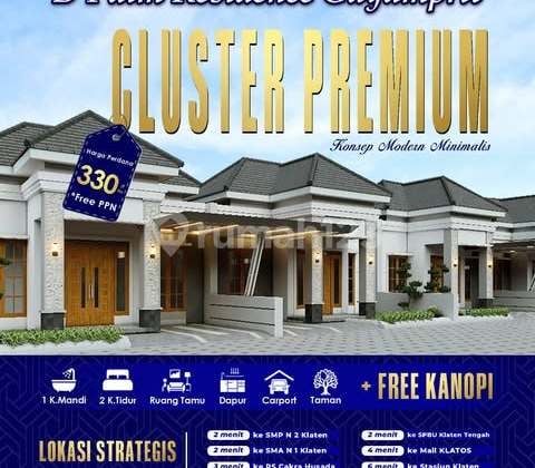 D'PALM RESIDENCE GAYAMPRIT CLUSTER PREMIUM DEKAT RS CAKRA HUSADA KLATEN