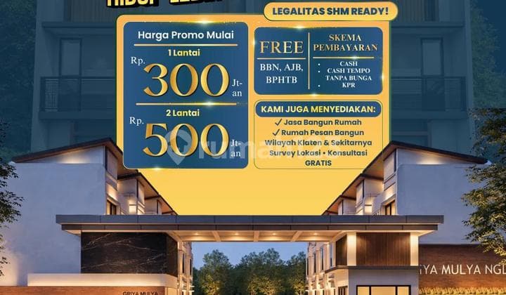 Perumahan SHM Ready 3 Menit ke Rs Soeradji Klaten ✨ Griya Mulya - Nglinggi,