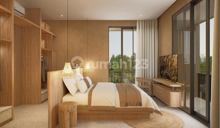 Semi furnished modern style Indent Villa in a complex in Jimbaran Semi furnished modern style Indent Villa in a complex in Jimbaran