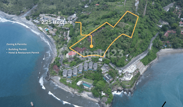 Unblock 180Deg Ocean View Peninsula Land - Senggigi, Lombok