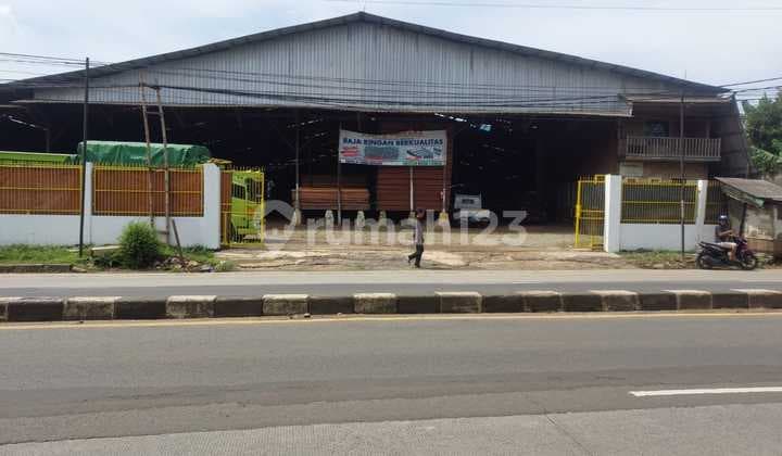 Dijual Tanah Jl. Raya Parung Bogor Jawa Barat Strategis