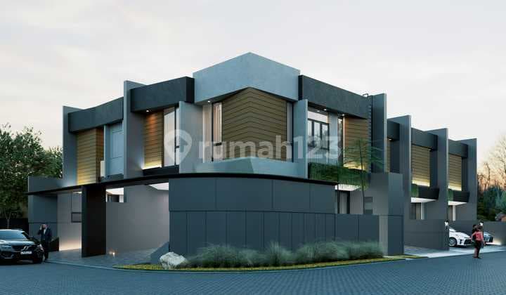 Dijual Rumah Hook Lebar 9.5 Meter di Kutisari Indah