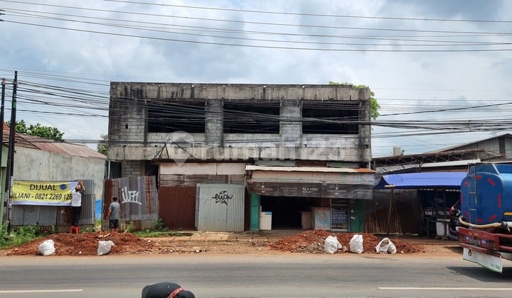 Ruang Usaha Pinggir Jalan Raya Narogong Bekasi Strategis