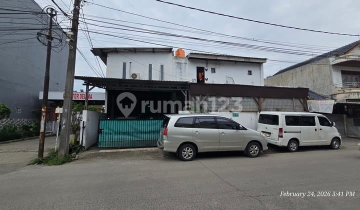 Rumah Pinggir Jalan bisa untuk Usaha di Harapan Indah