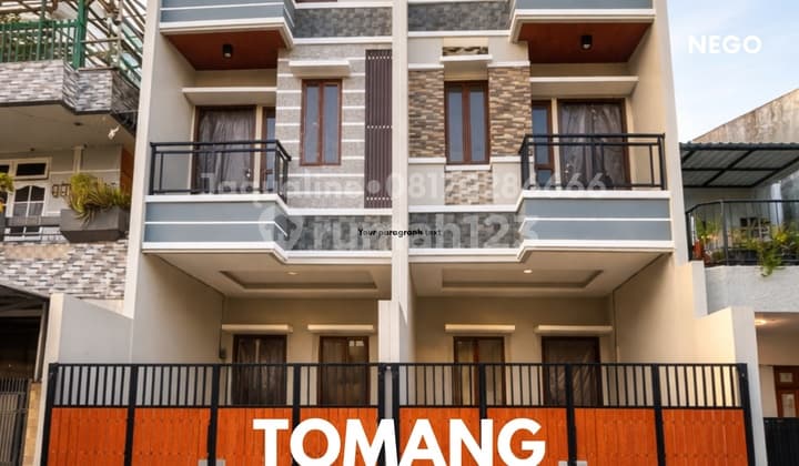 Rumah Baru Minimalis Cantik Cluster Favorite Gelong Tomang Jakarta Barat