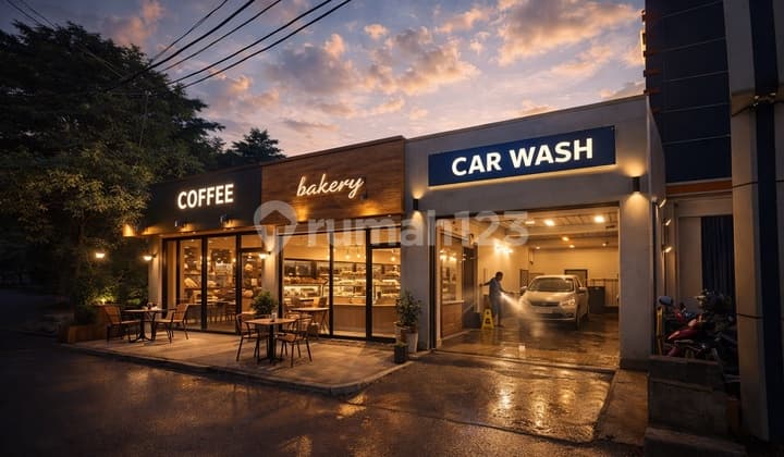 Tanah Zona Komersil 240M2 Pinggir Jalan Raya Kemanggisan Jakarta Barat