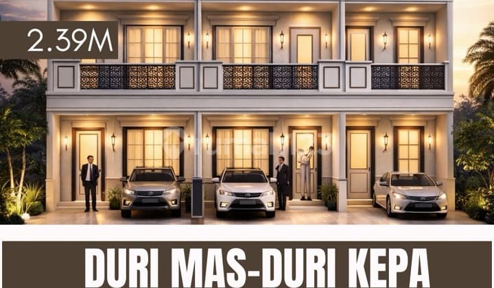 New House 4X20 Strategic Duri Mas Near Mall Ta Cp & Citraland