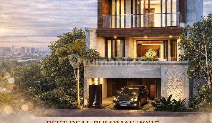 Rumah 4Lantai Like Brand New Strategis Pulo Mas Jakarta Timur