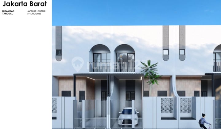 Cuman 1.5M Dapat Rumah Baru 6X10 Green Garden Jakarta Barat