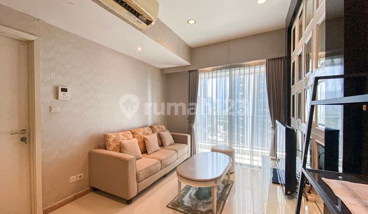 Disewakan Unit Siap Huni Furnished 1Br Connecting Mall Casa Grande Residence