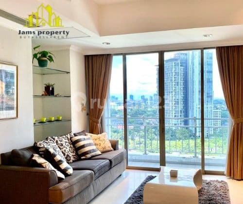 Rent Apartment Sudirman Mansion Type 3 Bedrooms Area 165 M2 Fully Furnished South Jakarta