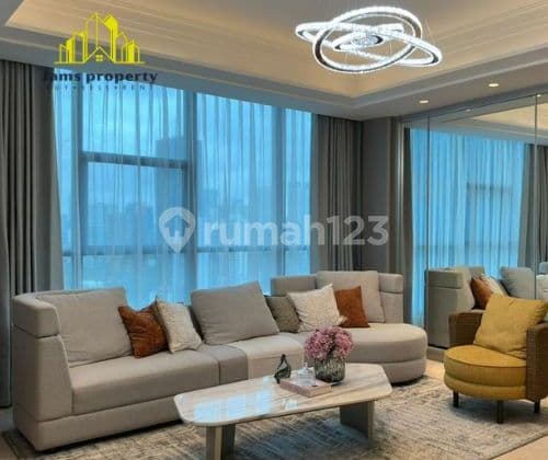 For Rent Fast Apartment Cassa Grande 3 Bedrooms Area 145 M2 Tower Chianti New Furnish South Jakarta