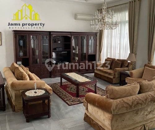 Luxurious 4 Bedroom House for Rent, 500M2 Area, Fully Furnished with Private Pool, Kuningan, South Jakarta