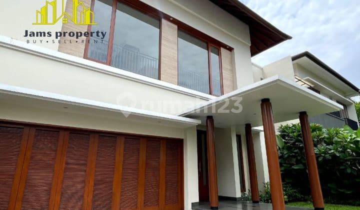 Disewakan Rumah 4 Kamar Tidur Lokasi Strategis Belakang Citos, Modern Tropical House Brand New Renovated Jaksel