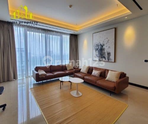 For Rent: Unit in Pakubuwono Menteng Apartment, Central Jakarta - 3+1 Bedroom, 210 sqm Area, Monas View