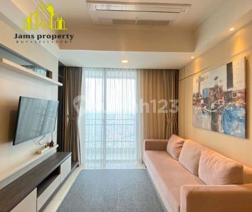 Disewakan Cepat Apartemen Casa Grande Tower Bella 2Bedrooms 76 Sqm New Furnish Tebet, Jakarta Selatan