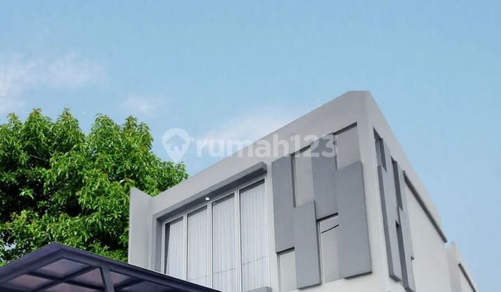 Rumah Modern Minimalis Bambu Apus Jakarta Timur