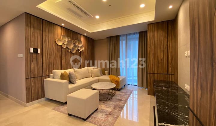 Disewakan / For Rent Apartemen Casa Grande Residence 3 Bedroom Private Lift Luas 145 Sqm Full Furnished