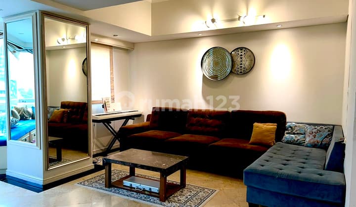 Cheapest for Rent Setiabudi Apartment Kuningan South Jakarta, 3 Bedroom Fully Furnished