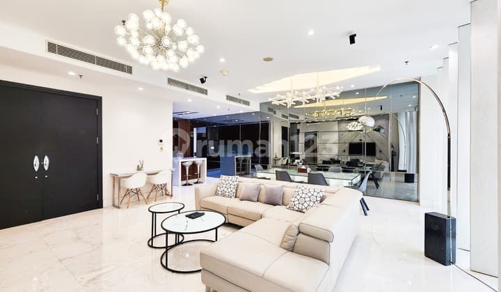 Sewa Apartemen Botanica, Simprug Jakarta Selatan, 3 Bedroom, Full Furnished