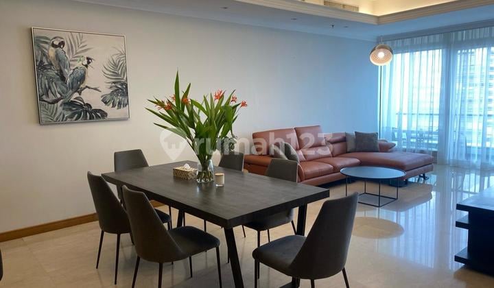 apartemen kempinski indonesia, 2 bedroom, high floor, furnish