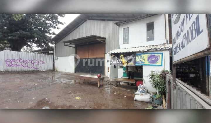 Gudang Usaha 591M² Akses Kontainer, Listrik 5500W - Siap Pakai!