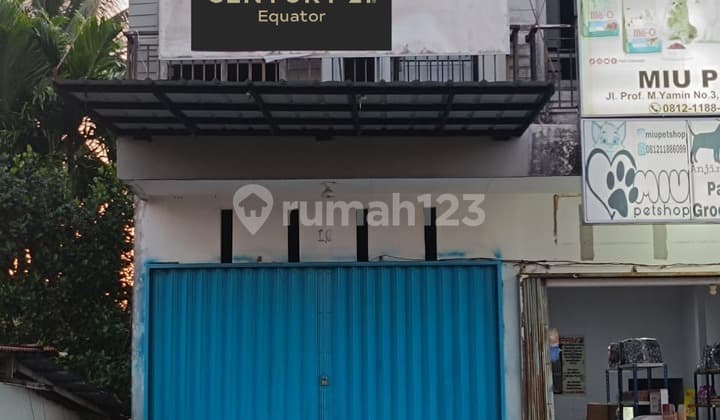 Ruko Strategis Jl. M. Yamin Kotabaru - Perdamaian Cocok Usaha