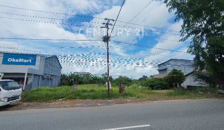 Tanah Tepi Jalan Budi Utomo Luas 1000m2 Sudah Uruk