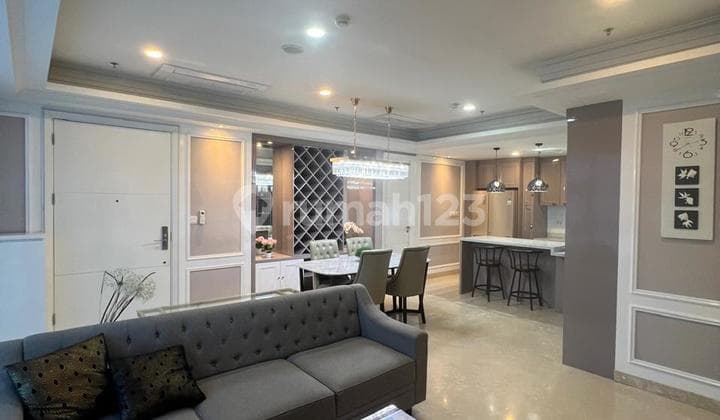 Rent Casa Grande Apartment 3 Bedrooms 155 M2 New Furnish South Jakarta