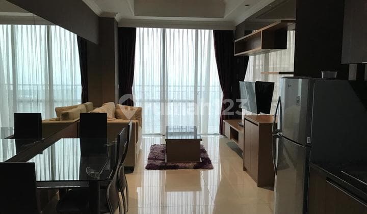For Rent Fast: Casa Grande Apartment, 2 Bedrooms, 60 m2, Ready to Occupy, South Jakarta.