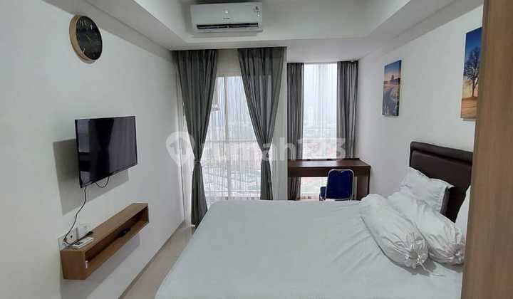 Di Jual Apartemen Studio Full Furnish Pacific Garden Alam Sutera