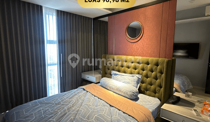 Apartemen One Icon 3 Kamar Tidur Furnished Bagus. Connect Tunjungan Plaza. Lokasi Strategis. Termurah Nego Siap Huni